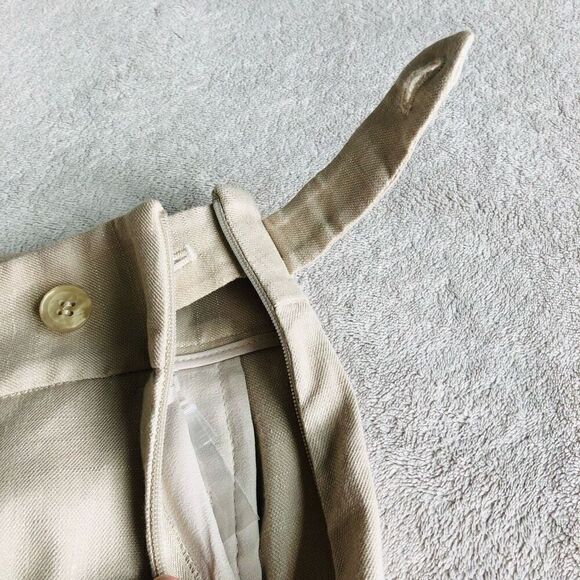 NWOT Talbots Windsor Linen Wide Leg Pants - Picture 11 of 16